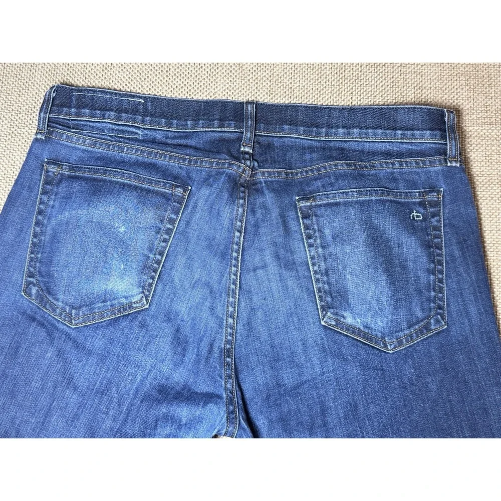 Rag & Bone Jeans Mens 36 Fit 2 Slim Leg Standard Issue Dark Vintage Denim